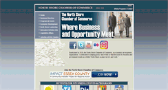 Desktop Screenshot of northshorechamber.org